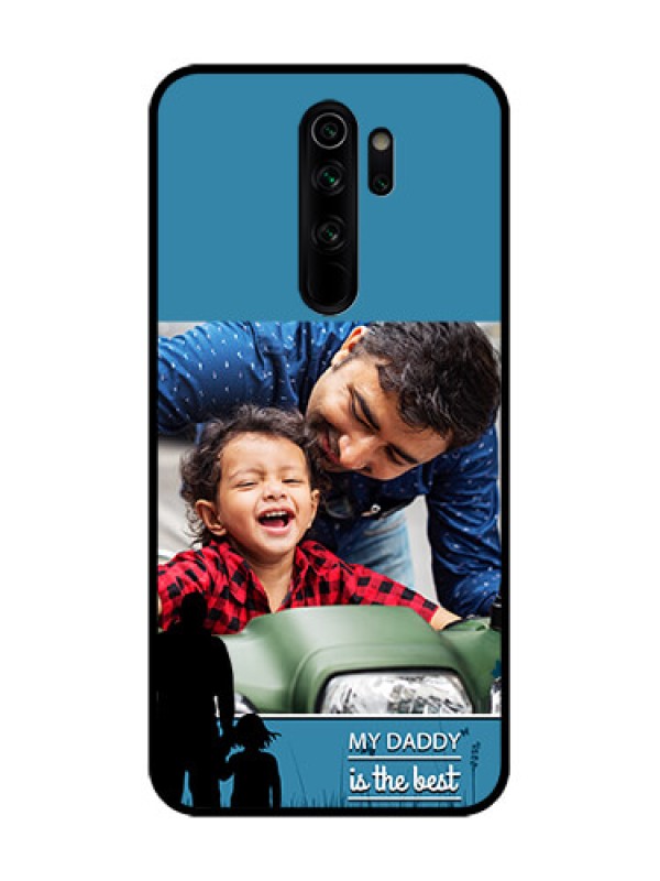 Custom Redmi Note 8 Pro Custom Metal Phone Case - Best Dad Design