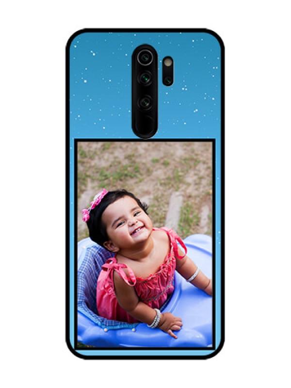 Custom Redmi Note 8 Pro Custom Metal Phone Case - Wave Pattern Colorful Design