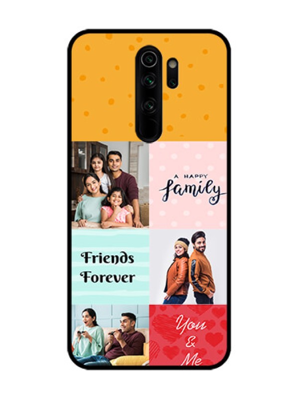 Custom Redmi Note 8 Pro Custom Metal Phone Case - Images With Quotes Design