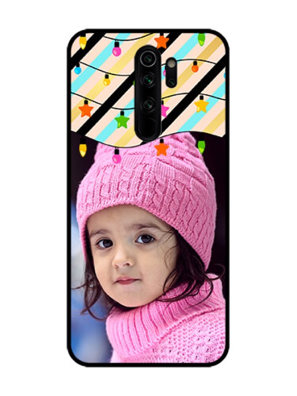 Custom Redmi Note 8 Pro Custom Metal Phone Case - Lights Hanging Design