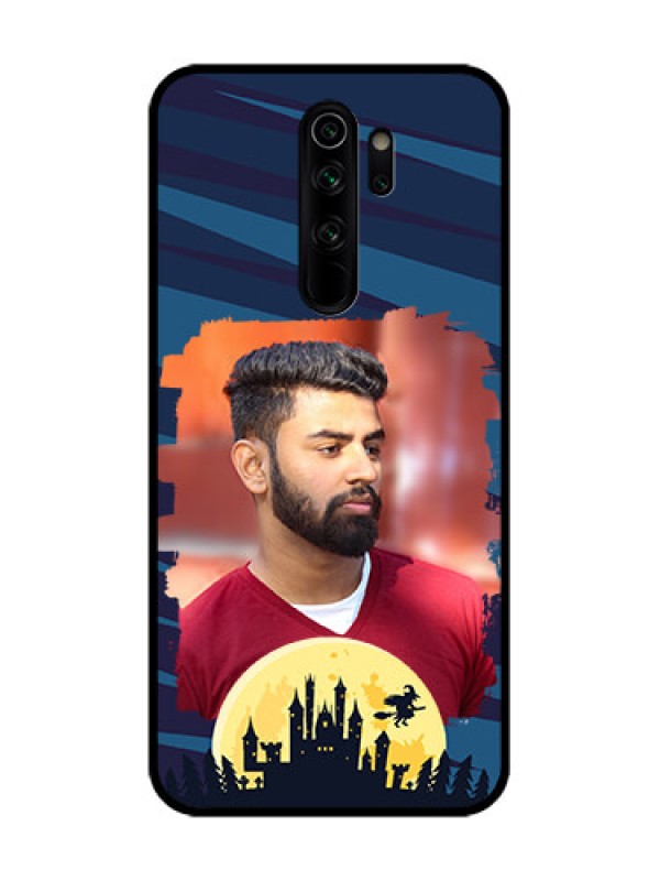 Custom Redmi Note 8 Pro Custom Metal Phone Case - Halloween Witch Design