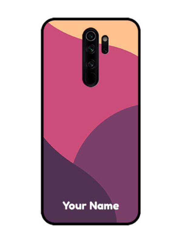 Custom Redmi Note 8 Pro Custom Metal Phone Case - Mixed Multi - Colour Abstract Art Design