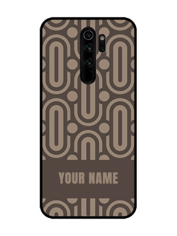 Custom Redmi Note 8 Pro Custom Metal Phone Case - Captivating Zero Pattern Design