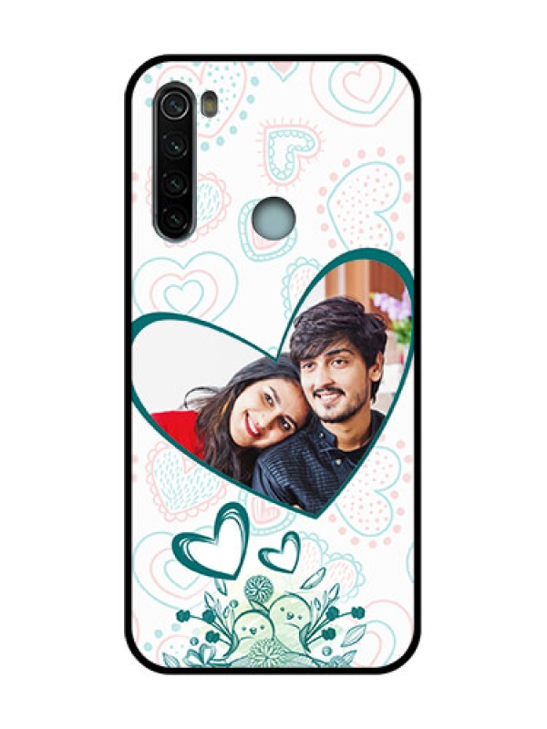Custom Redmi Note 8 Custom Metal Phone Case - Premium Couple Design