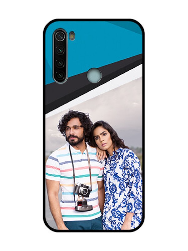 Custom Redmi Note 8 Custom Metal Phone Case - Simple Pattern Photo Upload Design