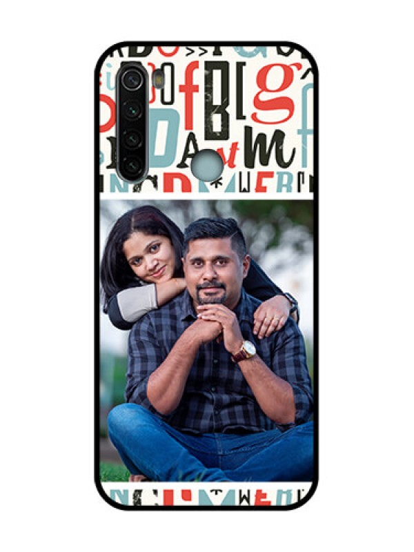 Custom Redmi Note 8 Custom Metal Phone Case - Alphabet Design
