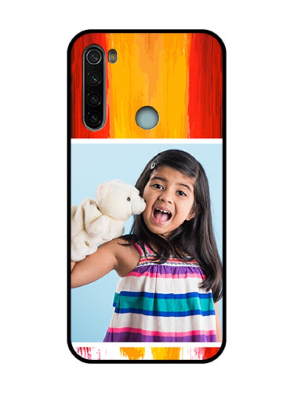 Custom Redmi Note 8 Custom Metal Phone Case - Multi Color Design