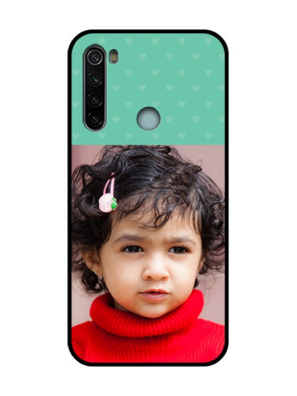 Custom Redmi Note 8 Custom Metal Phone Case - Lovers Picture Design