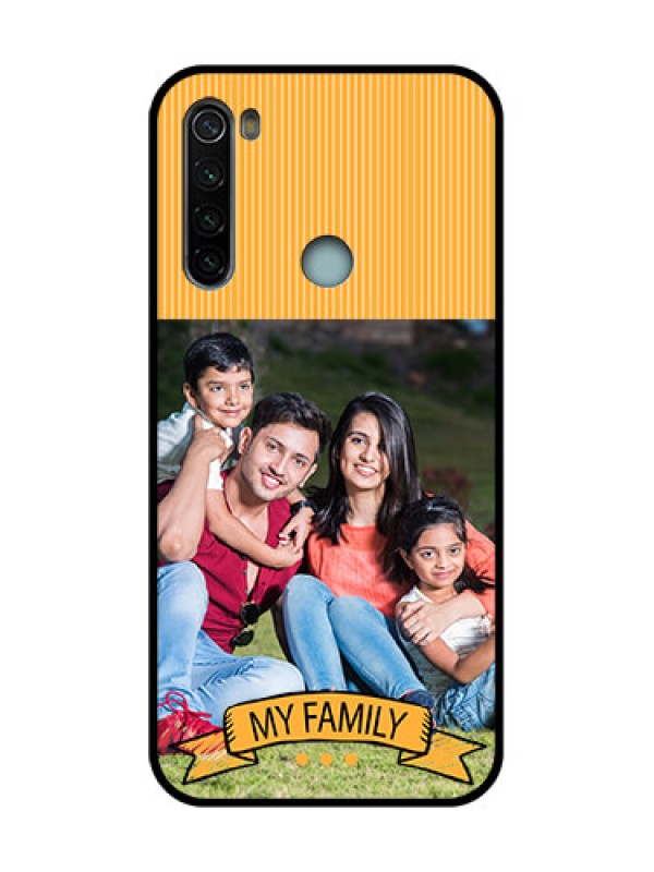 Custom Redmi Note 8 Custom Metal Phone Case - My Family Design