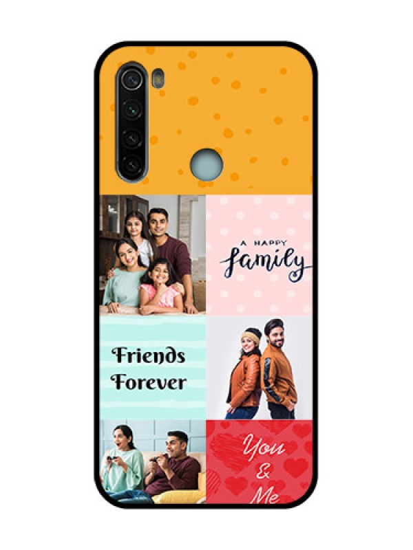 Custom Redmi Note 8 Custom Metal Phone Case - Images With Quotes Design