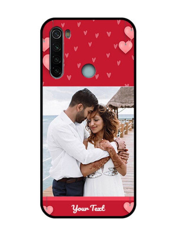 Custom Redmi Note 8 Custom Metal Phone Case - Valentines Day Design