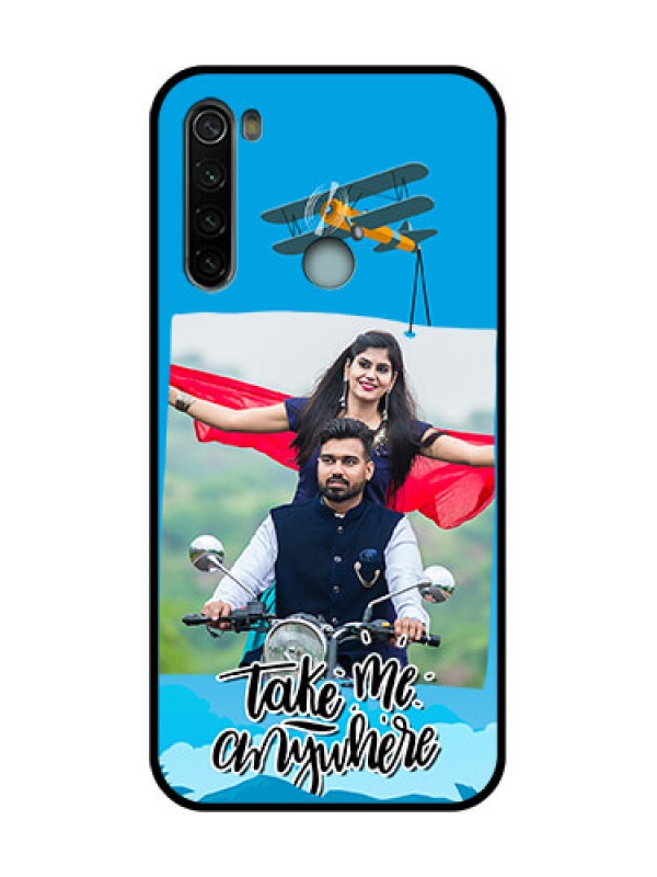 Custom Redmi Note 8 Custom Metal Phone Case - Traveller Design