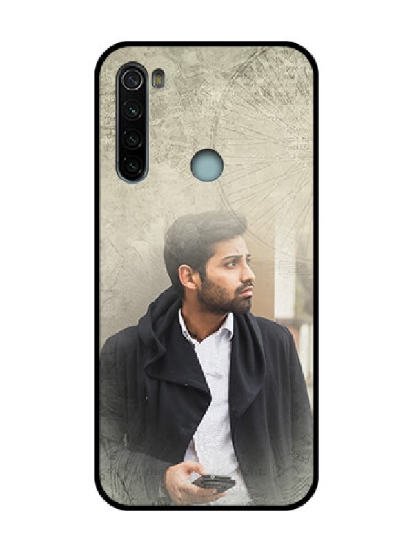 Custom Redmi Note 8 Custom Metal Phone Case - With Vintage Design