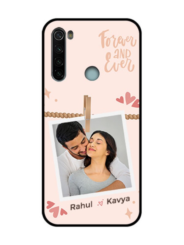 Custom Redmi Note 8 Custom Metal Phone Case - Forever And Ever Love Design
