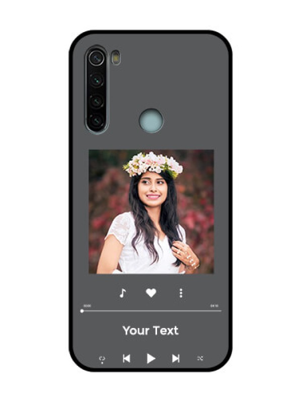 Custom Redmi Note 8 Custom Metal Phone Case - Play The Music Design