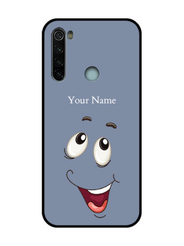 Custom Redmi Note 8 Custom Metal Phone Case - Laughing Cartoon Face Design