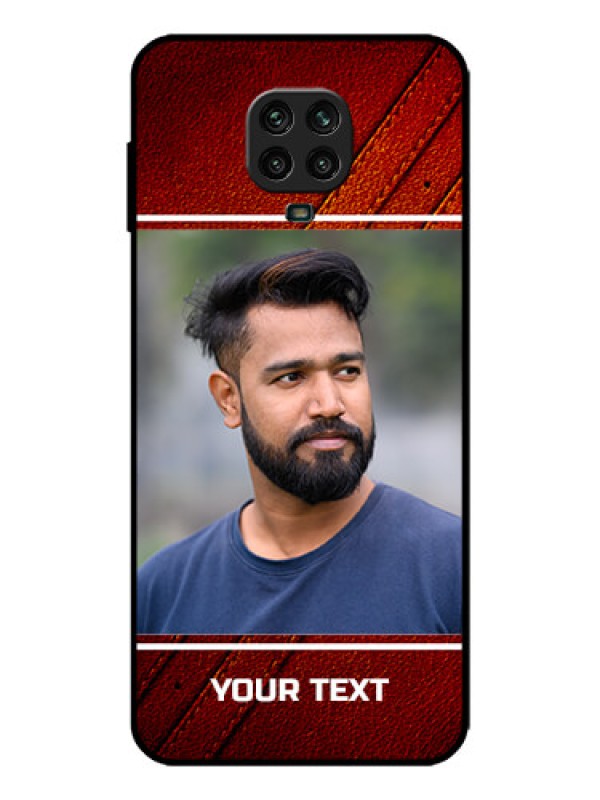 Custom Redmi Note 9 Pro Max Custom Metal Phone Case - Leather Phone Case Design