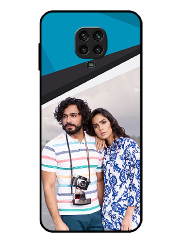 Custom Redmi Note 9 Pro Max Custom Metal Phone Case - Simple Pattern Photo Upload Design