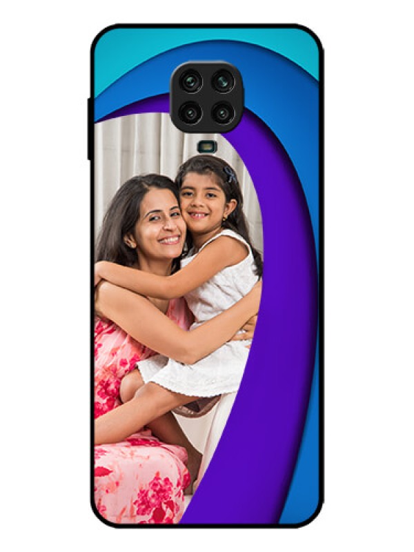 Custom Redmi Note 9 Pro Max Custom Metal Phone Case - Simple Pattern Design