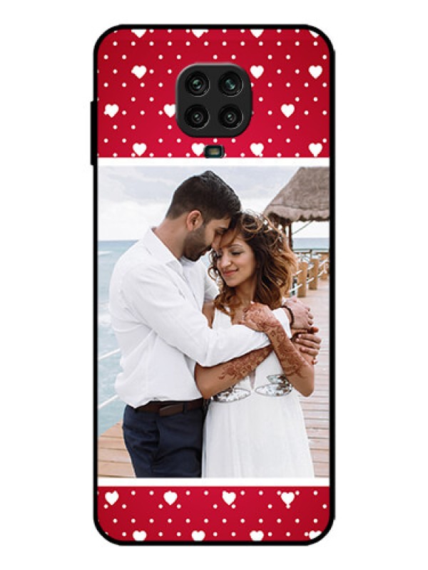 Custom Redmi Note 9 Pro Max Custom Metal Phone Case - Hearts Mobile Case Design