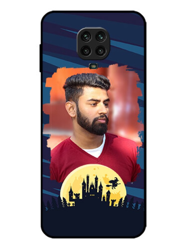 Custom Redmi Note 9 Pro Max Custom Metal Phone Case - Halloween Witch Design