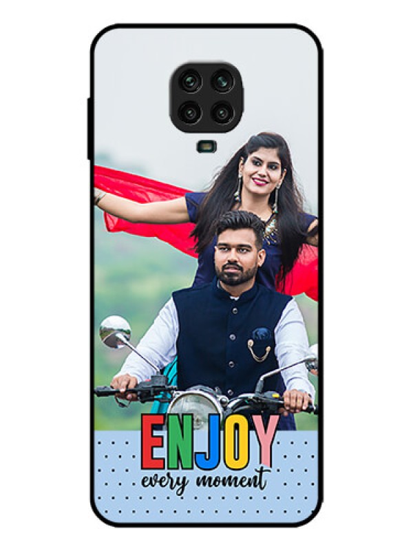 Custom Redmi Note 9 Pro Max Custom Metal Phone Case - Enjoy Every Moment Design