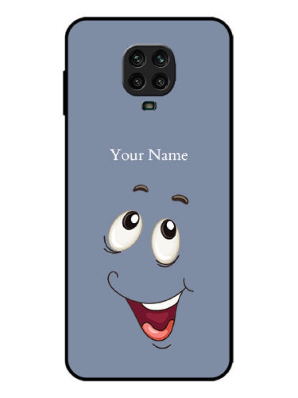 Custom Redmi Note 9 Pro Max Custom Metal Phone Case - Laughing Cartoon Face Design