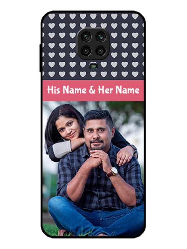 Custom Redmi Note 9 Pro Custom Metal Phone Case - Love Symbols Design