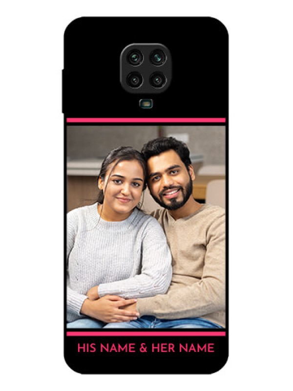 Custom Redmi Note 9 Pro Custom Metal Phone Case - With Add Text Design