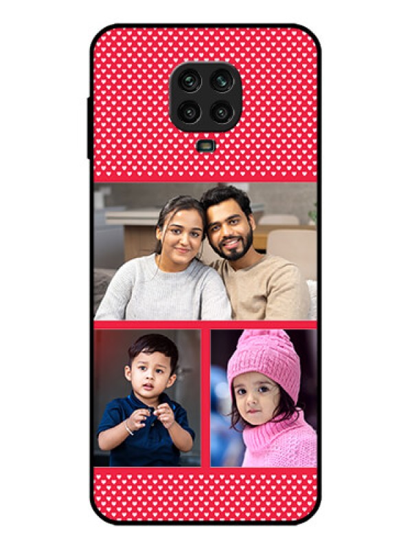 Custom Redmi Note 9 Pro Custom Metal Phone Case - Bulk Photo Upload Design