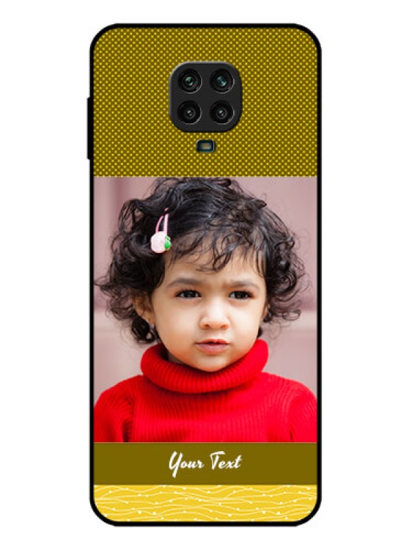 Custom Redmi Note 9 Pro Custom Metal Phone Case - Simple Green Color Design