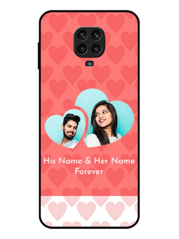 Custom Redmi Note 9 Pro Custom Metal Phone Case - Couple Pic Upload Design