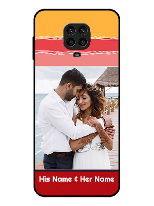 Custom Redmi Note 9 Pro Custom Metal Phone Case - Colorful Case Design