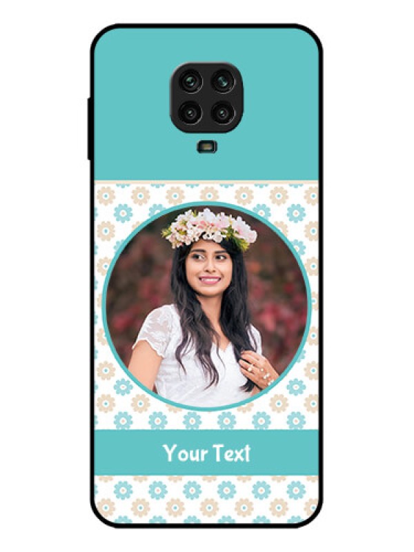 Custom Redmi Note 9 Pro Custom Metal Phone Case - Beautiful Flowers Design