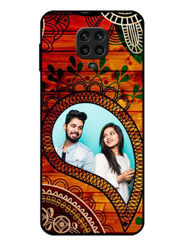 Custom Redmi Note 9 Pro Custom Metal Phone Case - Abstract Colorful Design