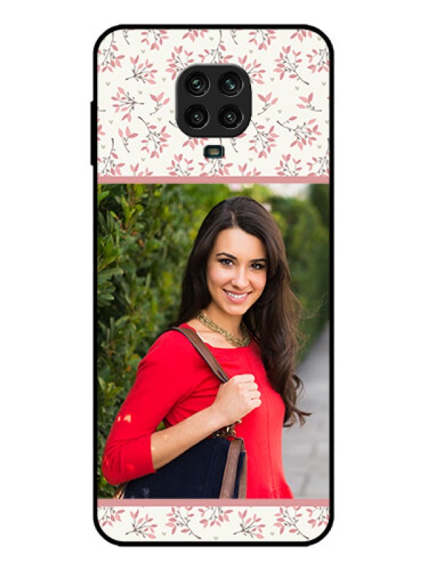 Custom Redmi Note 9 Pro Custom Metal Phone Case - Stunning Floral Design
