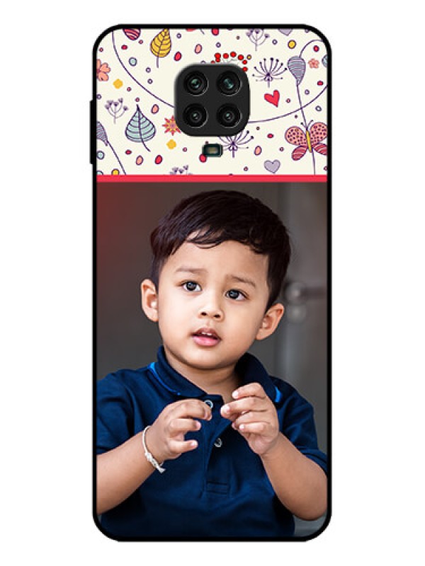 Custom Redmi Note 9 Pro Custom Metal Phone Case - Premium Floral Design