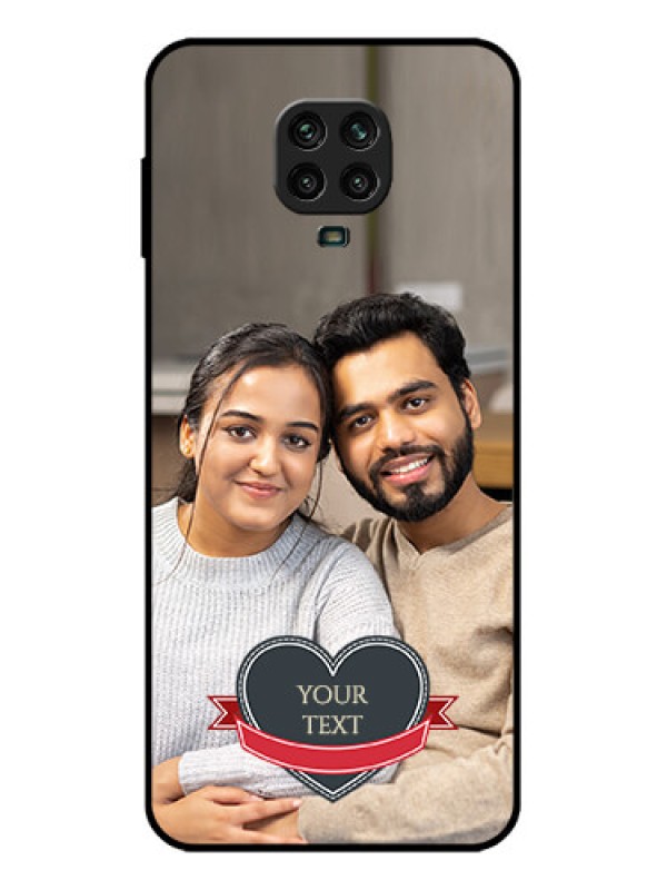 Custom Redmi Note 9 Pro Custom Metal Phone Case - Just Married Couple Design