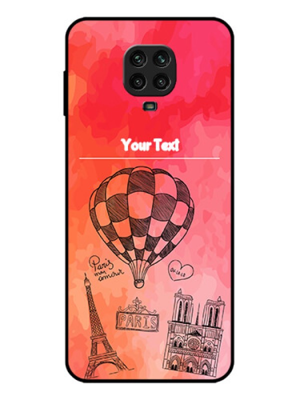 Custom Redmi Note 9 Pro Custom Metal Phone Case - Paris Theme Design