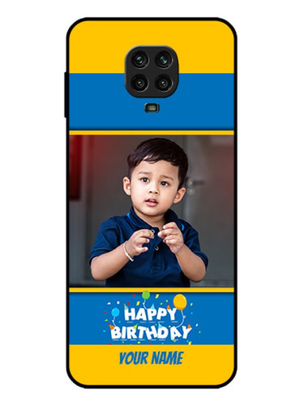Custom Redmi Note 9 Pro Custom Metal Phone Case - Birthday Wishes Design