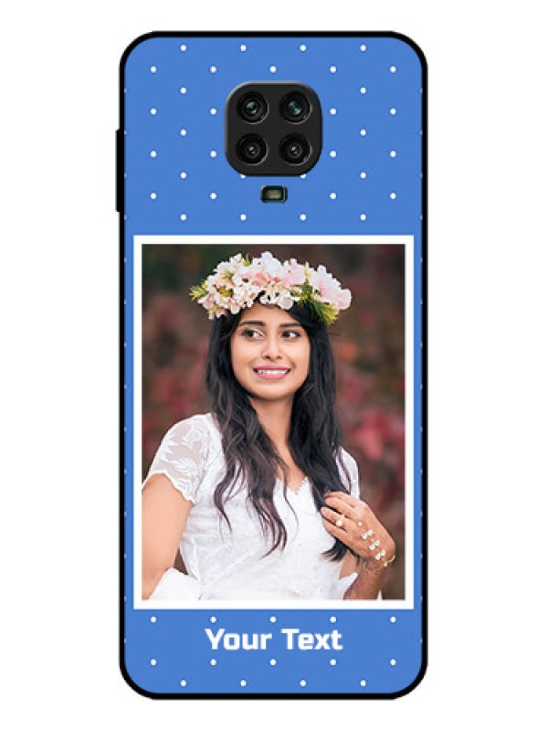 Custom Redmi Note 9 Pro Custom Metal Phone Case - Polka Dots Design