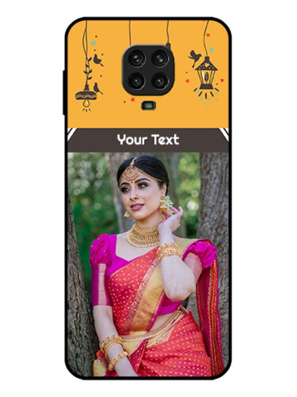 Custom Redmi Note 9 Pro Custom Metal Phone Case - With Family Picture And Icons