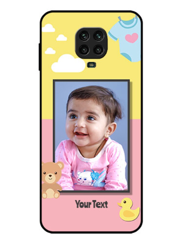 Custom Redmi Note 9 Pro Custom Metal Phone Case - Kids 2 Color Design