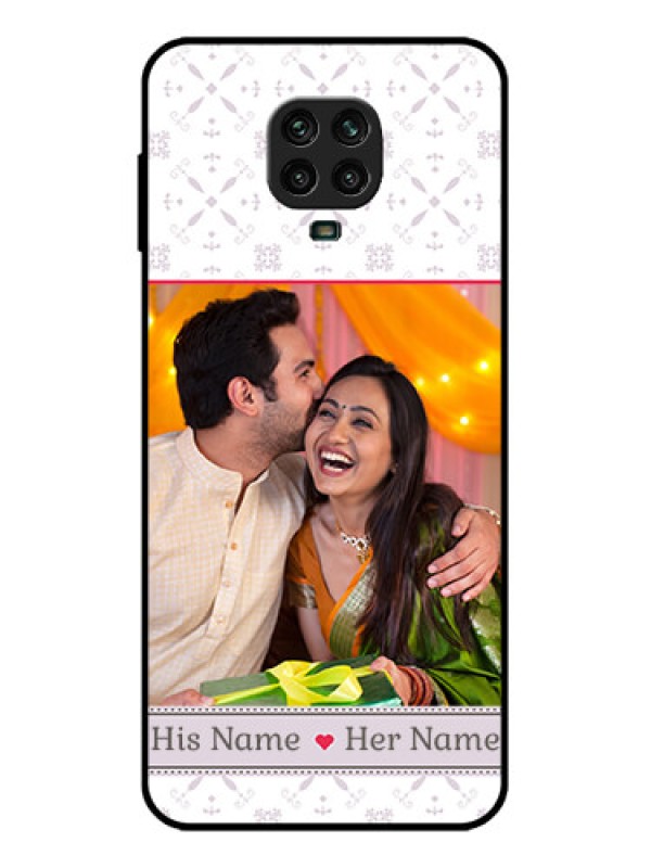 Custom Redmi Note 9 Pro Custom Metal Phone Case - With Photo And Ethnic Design