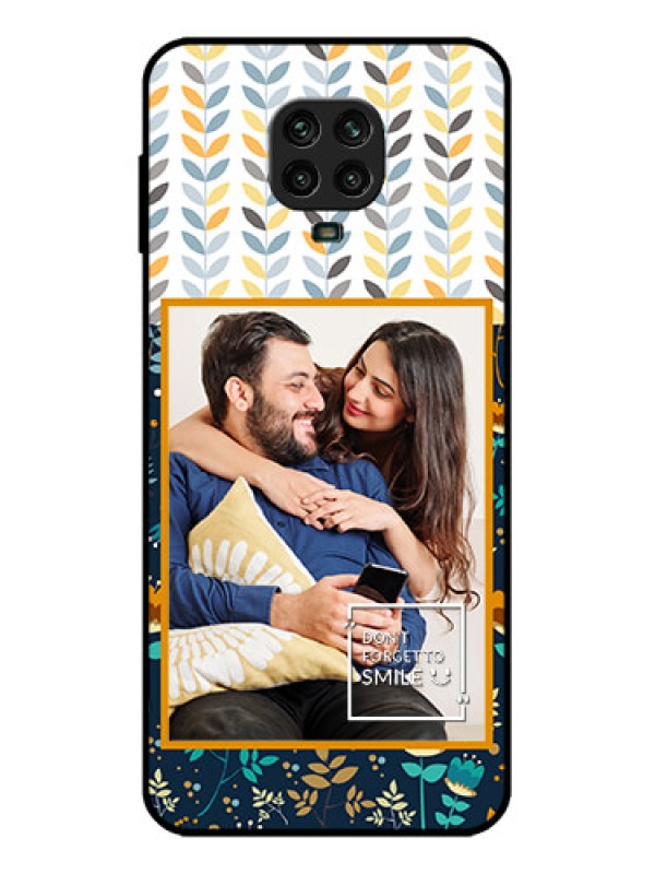 Custom Redmi Note 9 Pro Custom Metal Phone Case - Pattern Design