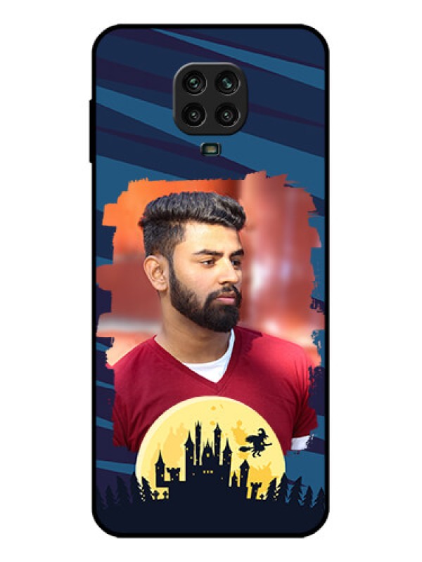 Custom Redmi Note 9 Pro Custom Metal Phone Case - Halloween Witch Design