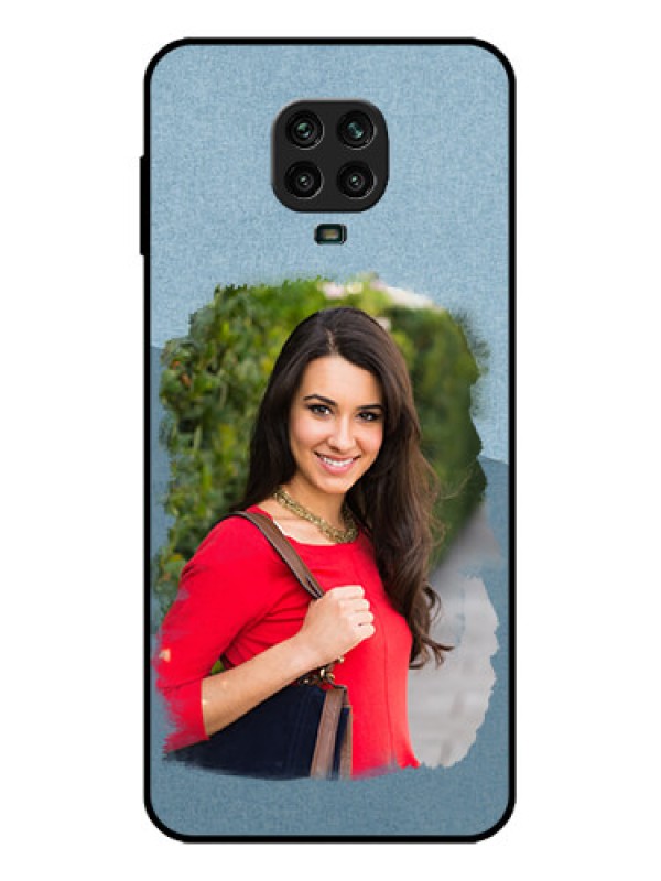 Custom Redmi Note 9 Pro Custom Metal Phone Case - Grunge Line Art Design