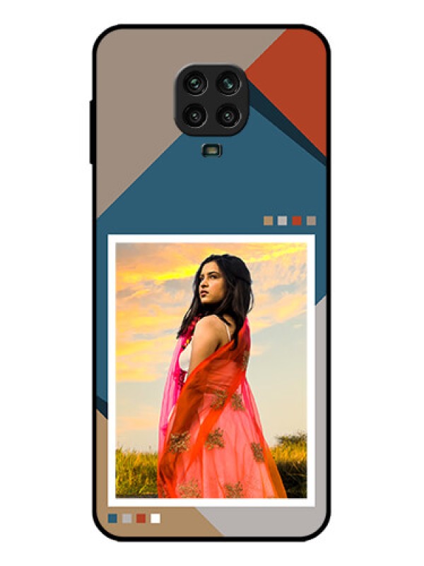 Custom Redmi Note 9 Pro Custom Metal Phone Case - Retro Color Pallet Design