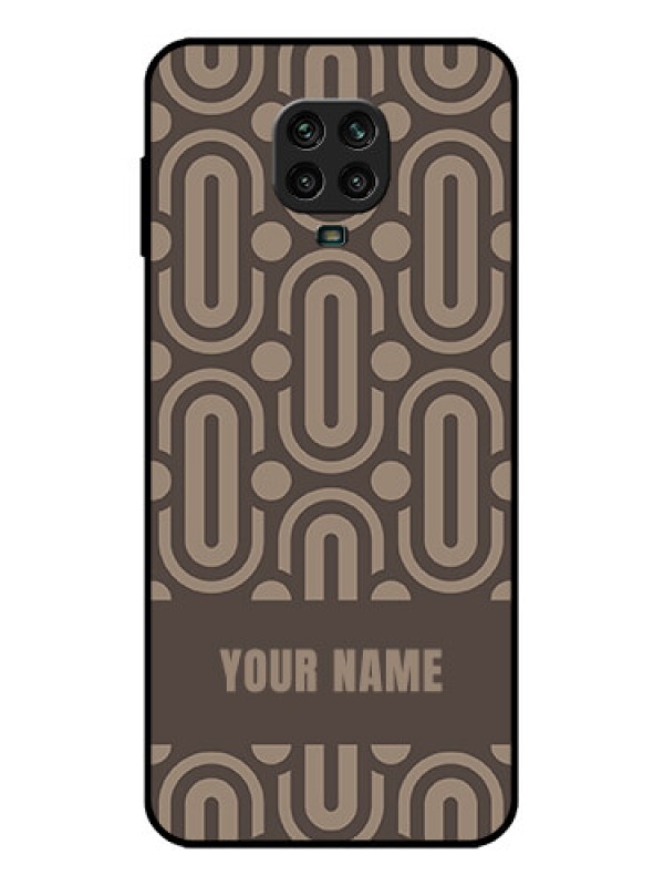 Custom Redmi Note 9 Pro Custom Metal Phone Case - Captivating Zero Pattern Design