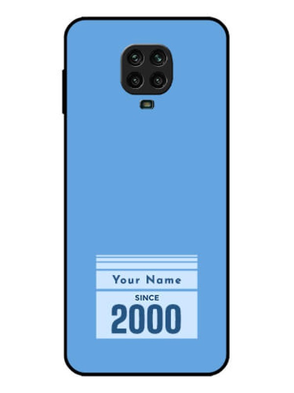 Custom Redmi Note 9 Pro Custom Metal Phone Case - Custom Year Of Birth Design